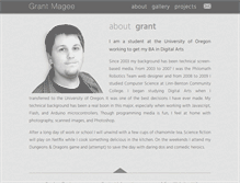 Tablet Screenshot of grantmagee.com